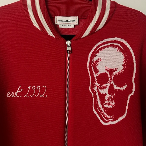 Alexander McQueen bomber varsity jacket - Picture 3 of 6